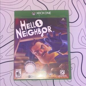 Hello Neighbor Xbox One Game - Green Case